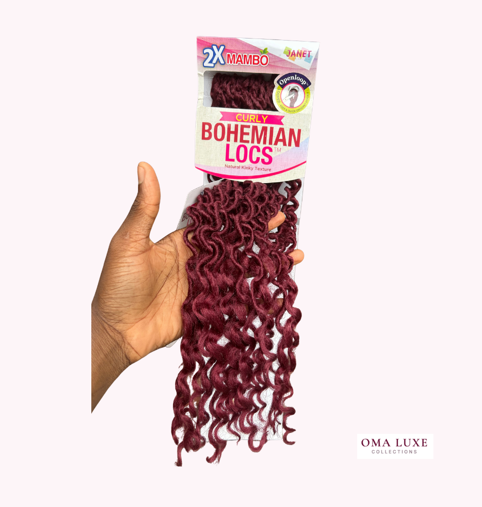 Bohemian Curly Locs 2x Jumbo