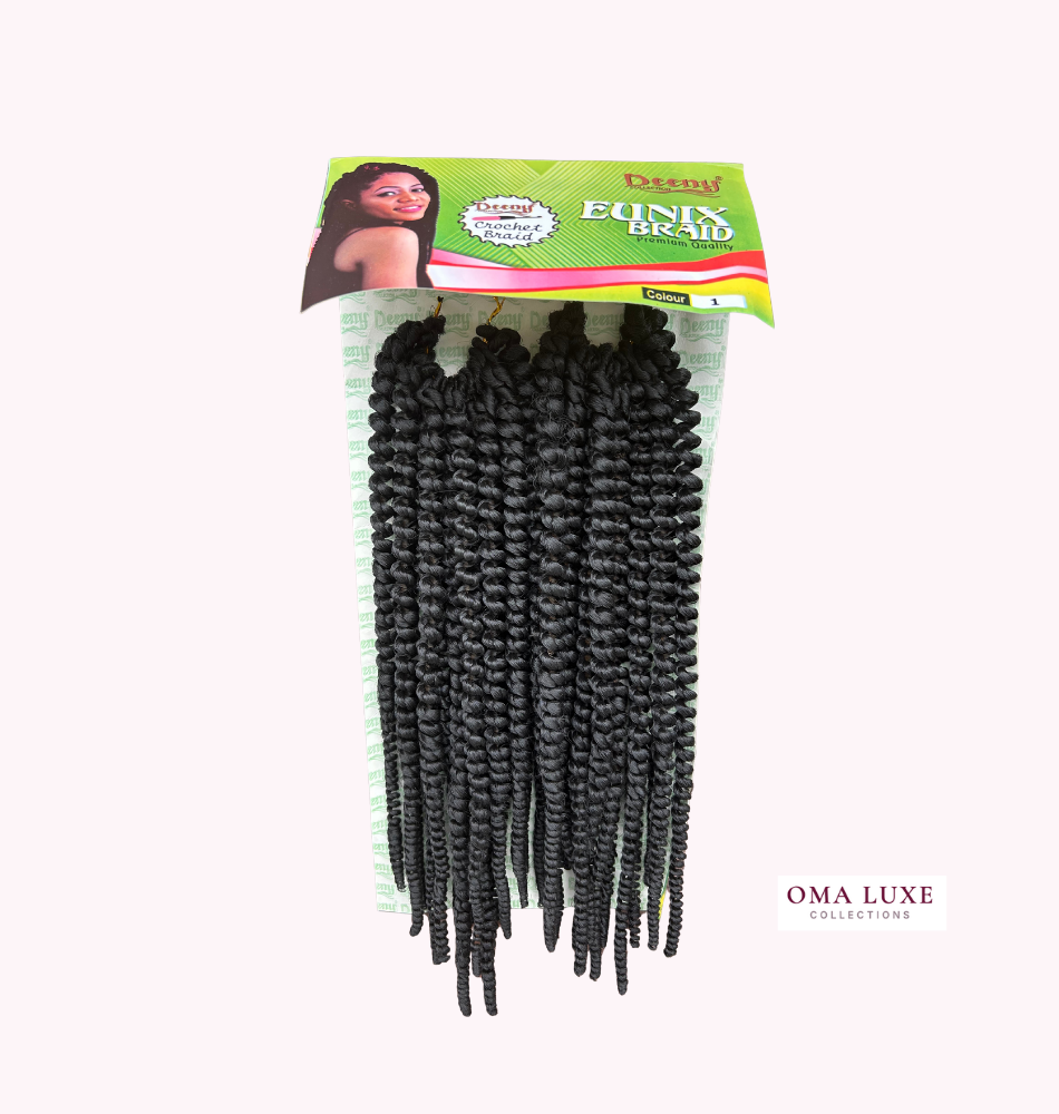 Deeny Collection Eunix Braid colour : 1 (black)